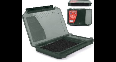 Eurocatch - Pro Tackle LureBox - 20G -Indeelbaar - Incl Foam - Tacklebox - Viskoffer - Grey - Sorteerdoos