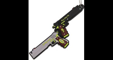 Devil May Cry 5 - Rubber Sleutelhanger - 16 cm - Official CapCom Merchandise - Ebony & Ivory