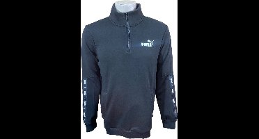 Puma trui ESS+ tape half-Zip TR maat S puma black