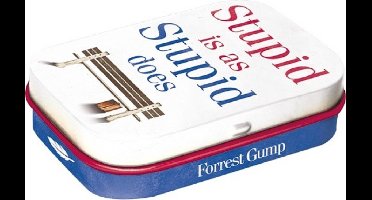 Nostalgic Art Forrest Gump Stupid is as stupid does - Mint boxje - 4036113814681