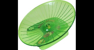 Gebr de boon - Knaagdier silent trainingsdisc 21 cm groen
