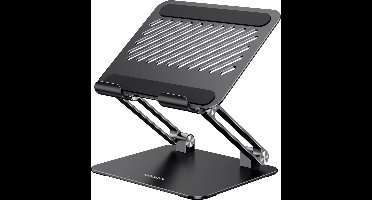 Tabletstandaard, verstelbare tablethouder, opvouwbare aluminium tablethouder en mobiele telefoonstandaard compatibel met iPad Pro Air Mini 6, iPhone 14, Galaxy Tab A8, Surface tot 13,5 inch (zwart)