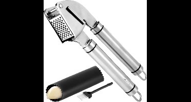 House of Husk Knoflookpers met Schiller - Gemberpers - RVS - Vaatwasserbestendig