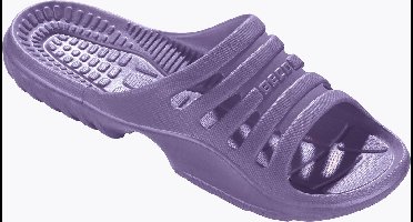 BECO dames badslippers - lavendel paars - maat 39