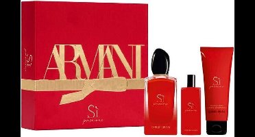 Si Passione Intense 100ml Edp + Mini +Bodylotion - Armani set