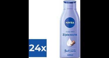 NIVEA Zijdezachte Bodymilk - 400 ml - Voordeelverpakking 24 stuks