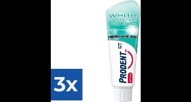 Prodent Tandpasta  White System Pure Mineral - Voordeelverpakking 3 stuks