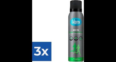 Odorex Deospray Men - Fresh Protection 150 ml - Voordeelverpakking 3 stuks