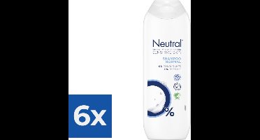 Neutral - Shampoo - Sensitive Skin - 250ml x 6