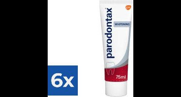 Parodontax Tandpasta Whitening 75 ml - Voordeelverpakking 6 stuks