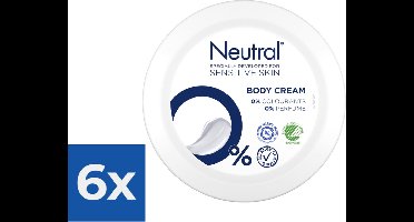 Neutral Parfumvrij Body Cream 250 ml - Voordeelverpakking 6 stuks