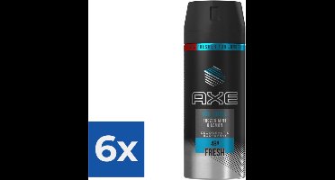 Axe Deospray - Ice Chill 150 ml - Voordeelverpakking 6 stuks