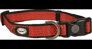 Duvo+ East Halsband Nylon Rood S 20-35cm/15mm