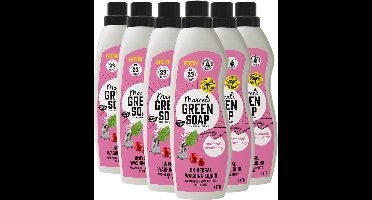 Marcel's Green Soap Wasmiddel Patchouli & Cranberry - 6 x 1 l