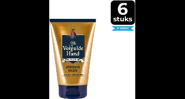 Vergulde Hand Aftershave Balsem 100 ml - Voordeelverpakking 6 stuks