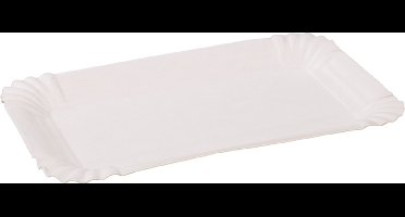 Kartonnen schaaltjes duplex 10x16cm gev. (500 stuks)