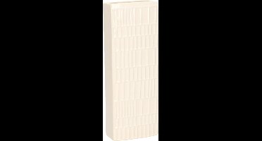 Gerimport Waterverdamper - wit - keramiek - 400 ml - radiatorbak luchtbevochtiger - 7,4 x 18,6 cm