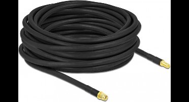 Antennekabel RP-SMA-plug naar RP-SMA-aansluiting LMR/CFD300 10 m Laag verlies