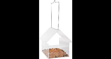 Esschert Design UNO - Vogelvoederhuisje - Transparant - 15 cm x 15 cm x 15 cm