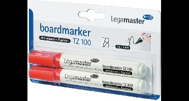 Whiteboardmarker Legamaster TZ100 1,5-3mm Rond Rood