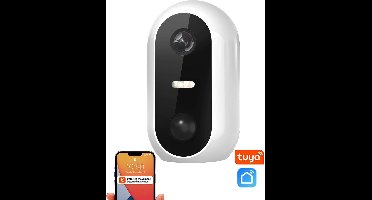 Denver Beveiligingscamera Draadloos Buiten en Binnen - met Nachtzicht - WiFi & App - Full HD - Bewegingsdetectie - Makkelijk te installeren - IOB209