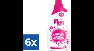 The Pink Stuff The Miracle Wasverzachter 960 ml - Voordeelverpakking 6 stuks