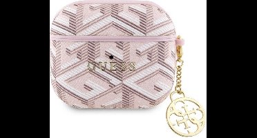 Guess Charm G-Cube Case voor Apple Airpods 3 - Roze