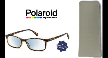 Leesbril Polaroid met blauwlichtfilter PLD0035-Havanna -+3.00