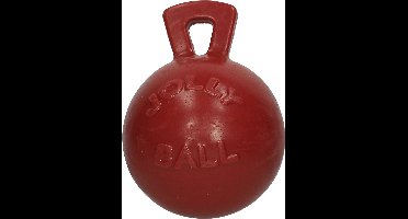 Jolly Pets Jolly Ball Ø 20 cm – Paardenspeelgoed - Paardenbal/ hondenbal met appelgeur -Bijtbestendig - Rood