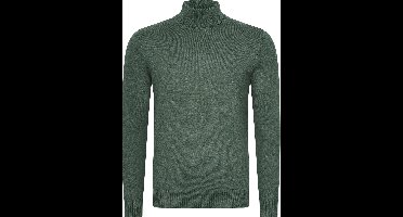 Mario Russo Coltrui - Trui Heren - Sweater Heren - Coltrui Heren - 3XL - Eend Groen