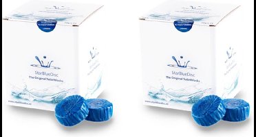 Starbluedisc toiletblokjes 48 stuks blauw