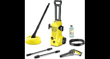 Kärcher K 2 Premium Home Hogedrukreiniger - 110 bar - 360 l/u - 20 m2/u - Terrasreiniger T 1 - Geschikt voor oa. fietsen - tuingereedschap - tuinset - kleine terrassen - en balkon