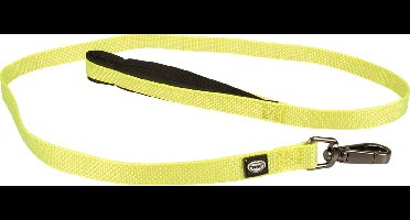 Duvoplus - Uitlaatriem Voor Dieren - Hond - Explor North Leiband Nylon L 100cm/20mm Neon Geel - 1st