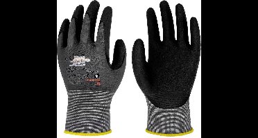 Handschoenen FlexMech 663+ maat 8 grijs/zwart EN420,EN388,EN407 P...