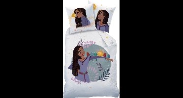 Disney Wish Dekbedovertrek Asha - Eenpersoons - 140 x 200 cm - Katoen
