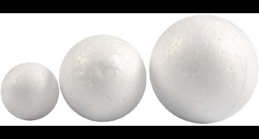 CC Styropor Ballen 2, 3, 4 cm 12 stuks