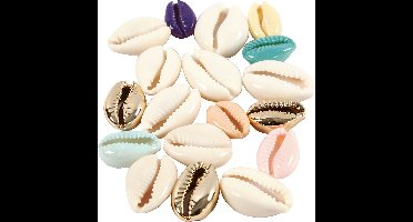 Creativ Company Schelpen Kralen 20 mm Pastel 75 stuks