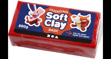 CC Soft Clay 500 gr Rood