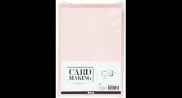 Creativ Company Kaarten & Enveloppen 10,5x15 cm Pastelkleuren 50 sets