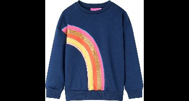vidaXL - Kindertrui - 104 - marineblauw