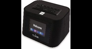 TON6 internet/FM radio (zwart)