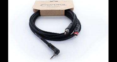 Cordial EY 3 WRCC Y-Adapterkabel 3 m - Insert kabel