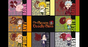 Poster The Seven Deadly Sins - S3 Chibi Sins 91,5x61cm