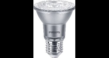 Philips Master Value LED Lamp Reflector E27 PAR20 6W 500lm 40D - 927 Zeer Warm Wit | Beste Kleurweergave - Dimbaar - Vervangt 50W