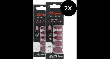 Sally Hansen Perfect Manicure 24 Almond Nails (2 x ) - Cinna-Snap