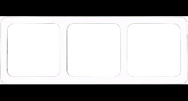 Peha Standaard afdekraam - 3 voudig - Wit