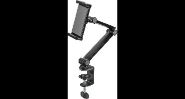 Full motion bureaubeugel voor Smartphones en Tablets - Klemmontage - 4,7 tot 12,9 inch - Tot 1kg