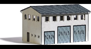 Busch - ZWECKBAU DER 1970ER JAHRE H0 - modelbouwsets, hobbybouwspeelgoed voor kinderen, modelverf en accessoires