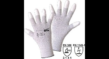Leipold Doehle ESD TIP 1170-8 Werkhandschoen Nylon Maat (handschoen): 8, M EN 388, EN 511 Cat II 1 paar