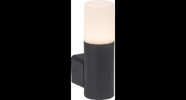 V-TAC VT-7616 Wandlamp voor buiten - UP - Down - Wandbevestigingen - GU10 Houder - IP54 - Mat Zwart